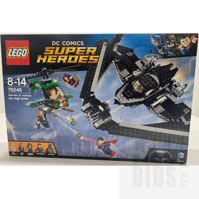 DC Comics Super Heroes, Heroes of Justice: Sky High Battle- Lego Set