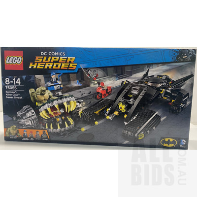 DC Comics Super Heroes, Batman, Killer Croc Sewer Smash- Lego Set