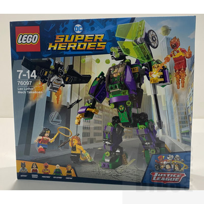 DC Comics Super Heroes, Lex Luthor Mech Takedown- Lego Set