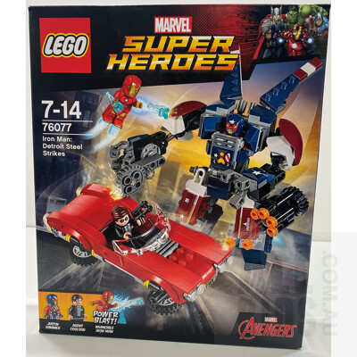 Marvel Super Heroes, Iron Man: Detroit Steel Strikes- Lego Set