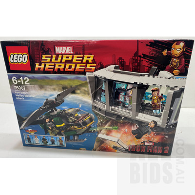 Marvel Super Heroes, Iron Man: Malibu Mansion Attack- Lego Set
