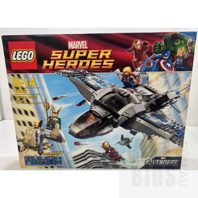 Marvel Super Heroes, Quinjet Aerial Battle- Lego Set