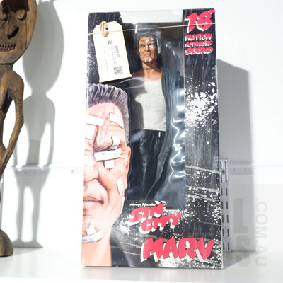 Boxed Sin City Marv Figurine with Motion Activated Sound