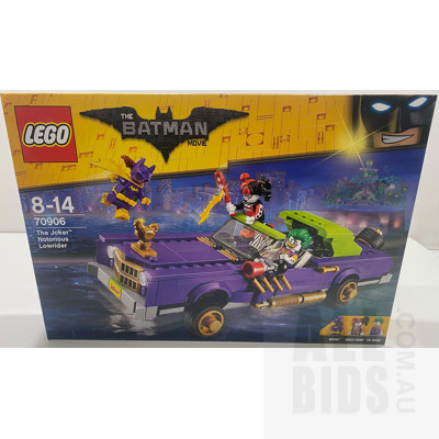 The Lego Batman Movie, The Joker Notorious Lowrider- Lego Set