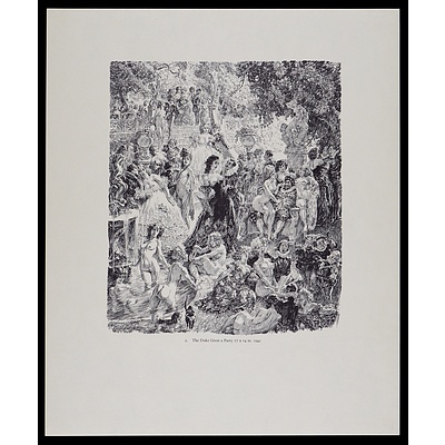 Norman Lindsay (1879-1969), Portfolio of Six Limited Edition Reproduction Pen Drawings (6)