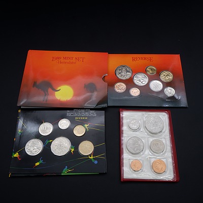 1992 RAM Olympic Games Uncirculated Coin Collection, 1989 Uncirculated Coins Collection and 1983 Red Album