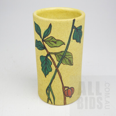 Fratelli Fanciulacci Italy Floral Decorated Vase