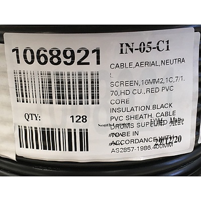 Drum Of Neutral Aerial Cable 16mm
