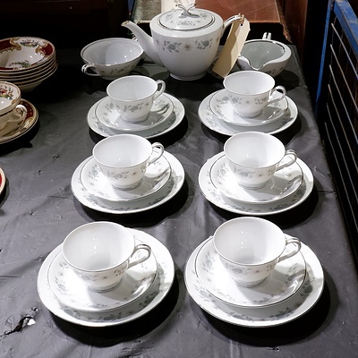 Noritake 'Wellesley' Part Tea Set - 21 Pieces