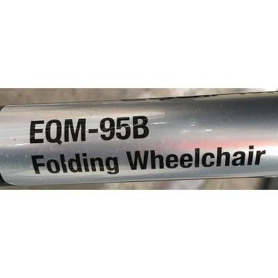 Equipmed Folding Wheelchair