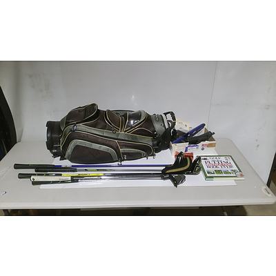 Set of King Cobra Right handed Golf Clubs with Bag and Accessories