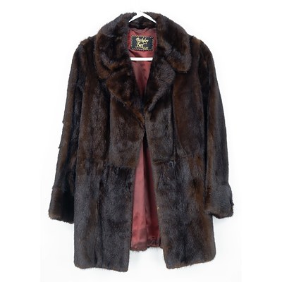 Vintage Berkely Furs Mink Ladies Coat