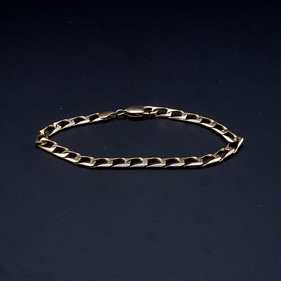 9ct Yellow Gold Bracelet, 4.65g