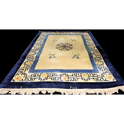 Chinese Hand Knotted Thick Wool Honor Room Sized Carpet