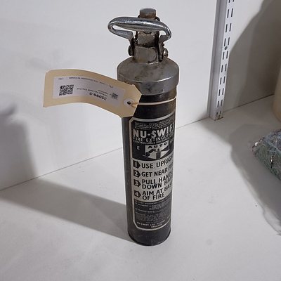 Vintage Nu Swift Fire Extinguisher
