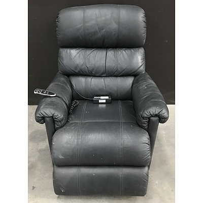 Lazboy Electric Reclining Leather Arm Chair