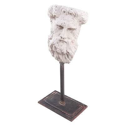 Antique Style Composite Classical Bust on Stand
