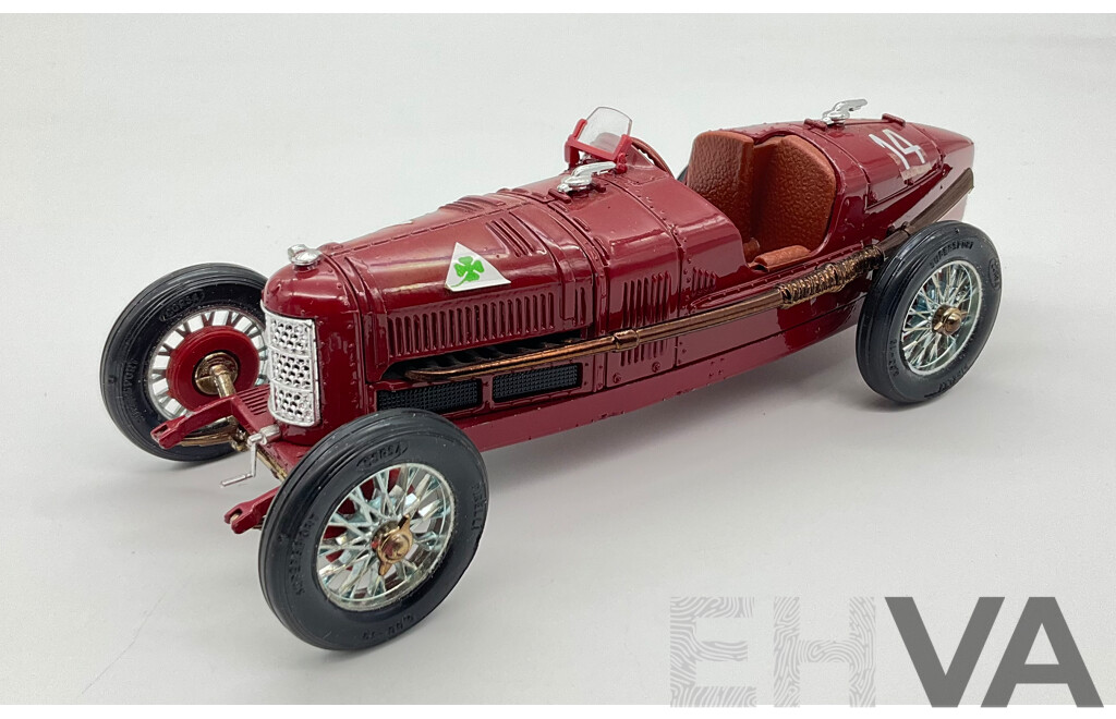 Vintage Mattel/Mebetoys 1:25 Scale Alfa Romeo Grand Prix P2, Made in Italy