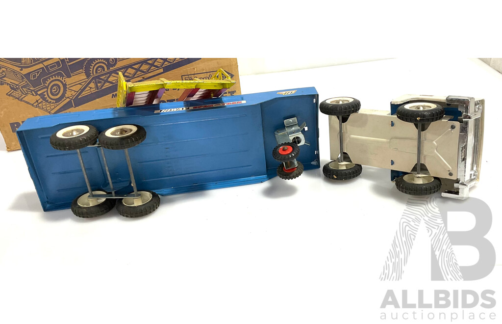 Vintage Tri-Ang Hi-Way Bridge Construction Set in Original Box. Made in England