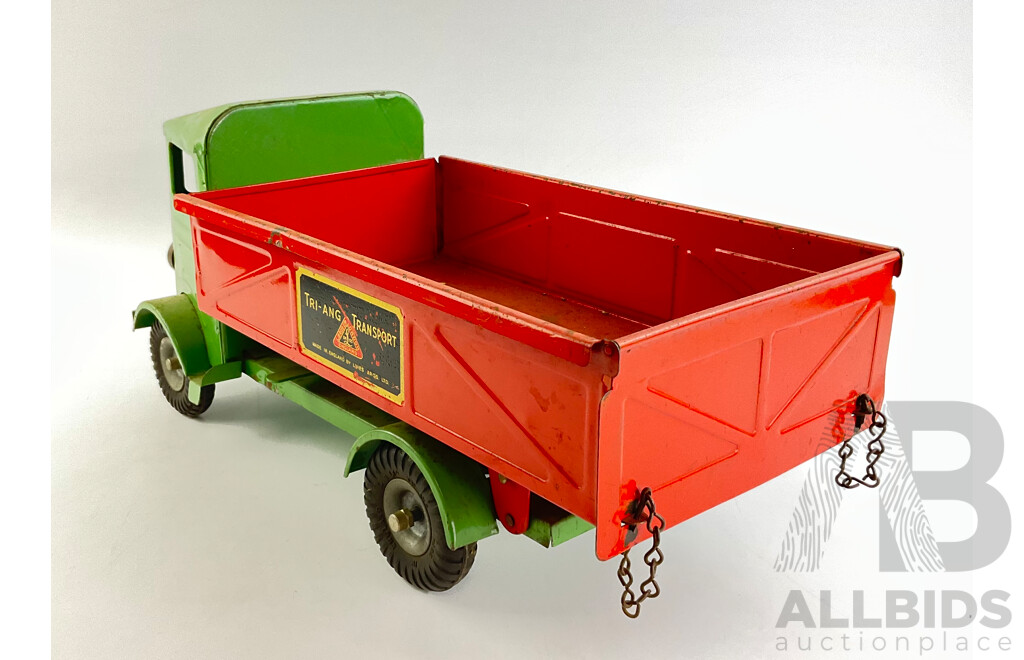 Vintage Tri-Ang Pressed Steel Toy Tipper Truck