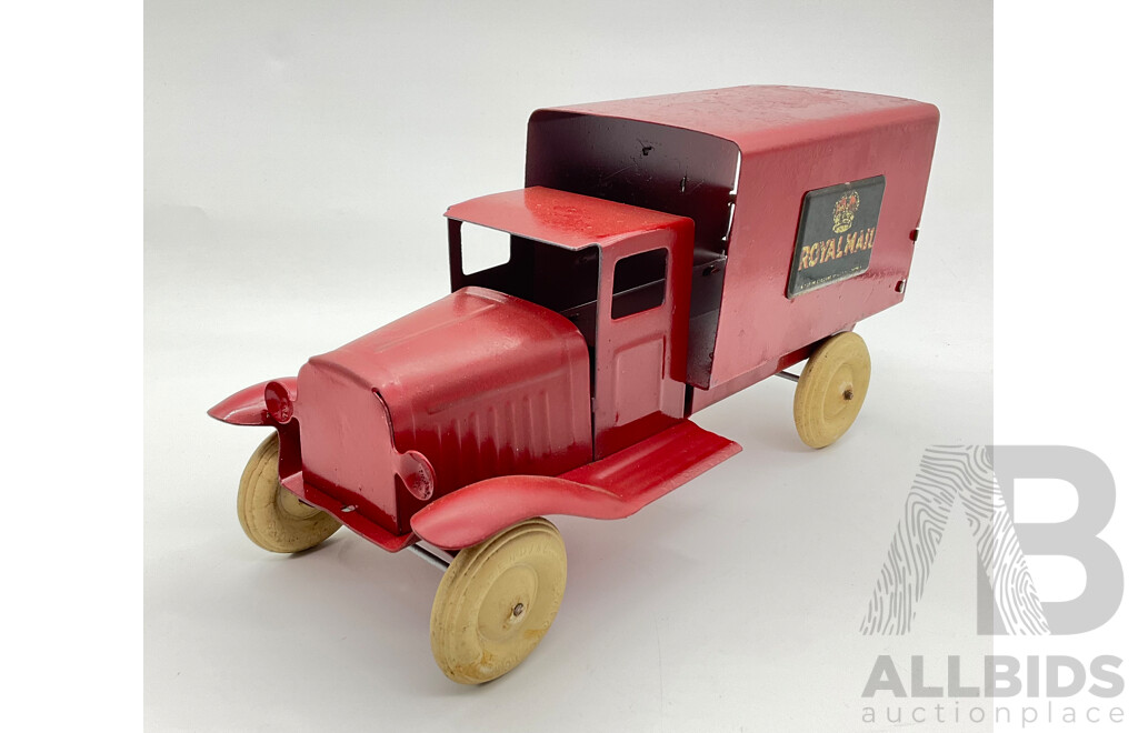 Vintage Tri-Ang Pressed Steel Toy Royal Mail Truck