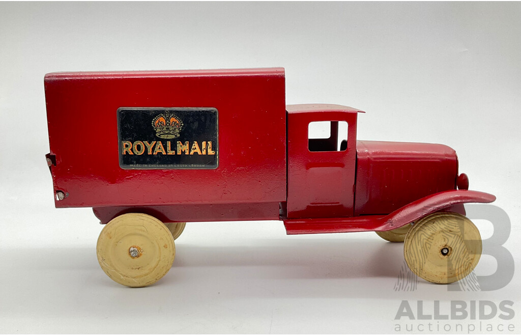 Vintage Tri-Ang Pressed Steel Toy Royal Mail Truck