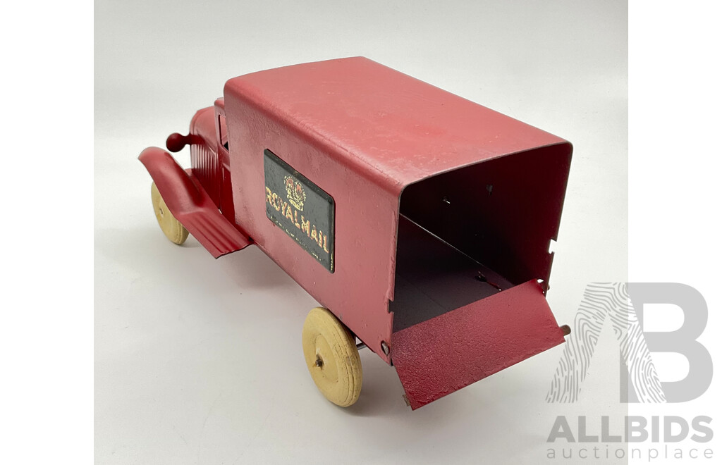 Vintage Tri-Ang Pressed Steel Toy Royal Mail Truck