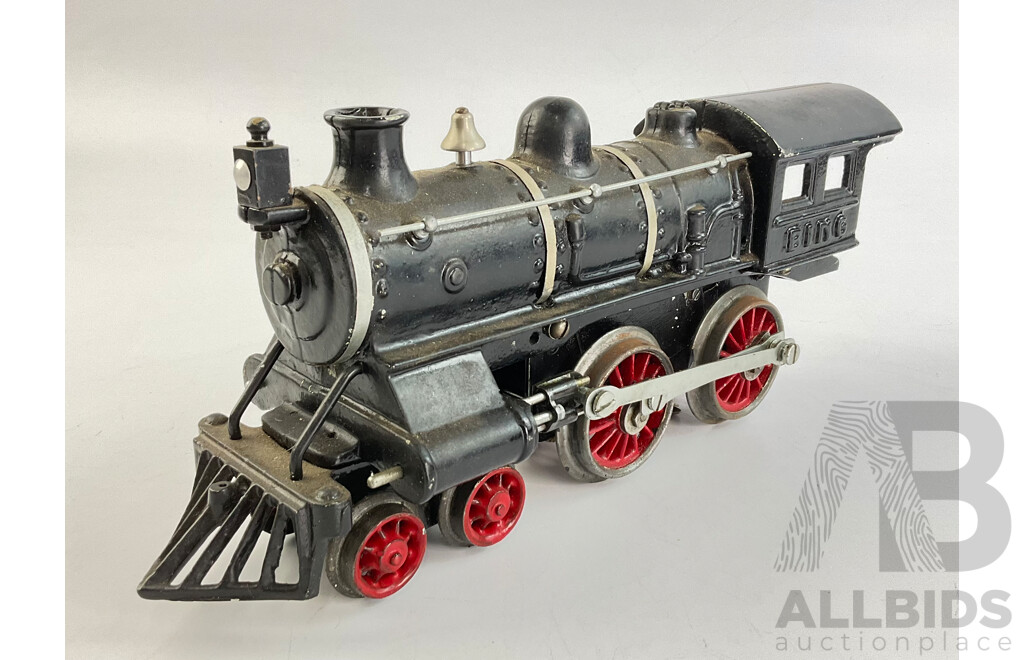 Vintage Gauge One Bing Three Rail Steam Locomotive 4-4-0