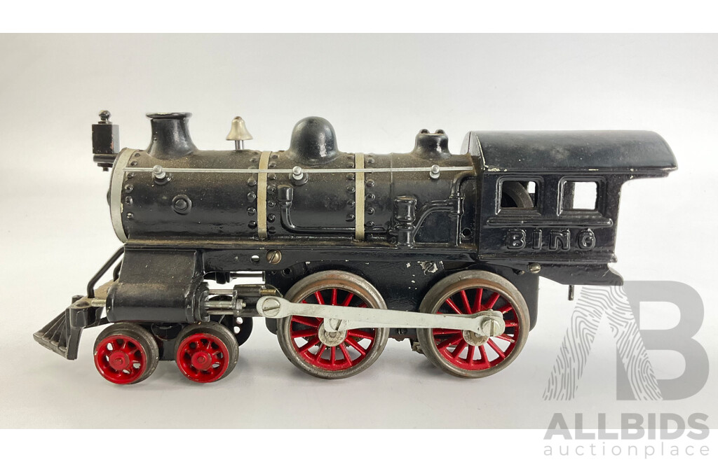 Vintage Gauge One Bing Three Rail Steam Locomotive 4-4-0