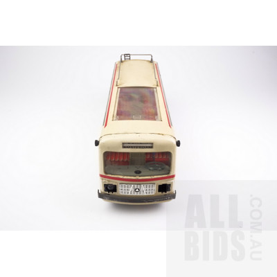 Vintage Joustra Battery Operated Atlas Bus