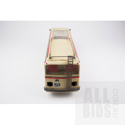 Vintage Joustra Battery Operated Atlas Bus