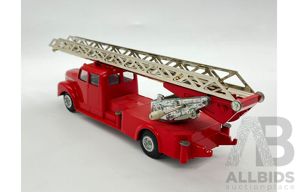 Vintage Tekno Diecast Scania Vabis Fire Truck