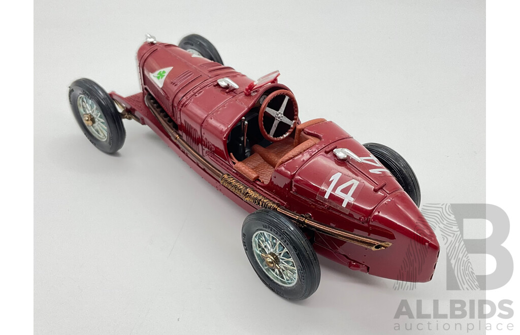 Vintage Mattel/Mebetoys 1:25 Scale Alfa Romeo Grand Prix P2, Made in Italy
