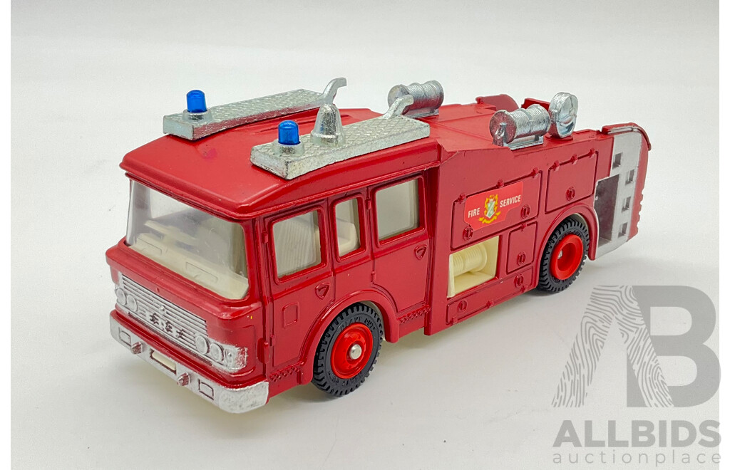Vintage Dinky Toys E.R.F Fire Tender, Made in England