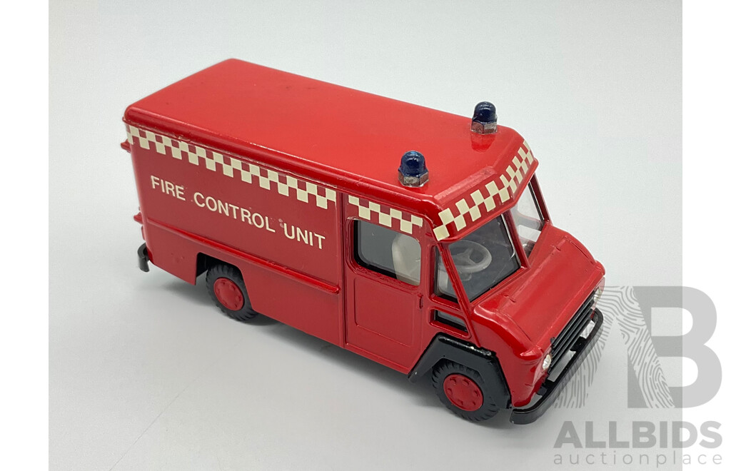 Vintage Commer Lion Car 48 Fire Control Unit Van, Made in Holland