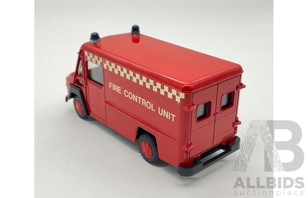 Vintage Commer Lion Car 48 Fire Control Unit Van, Made in Holland
