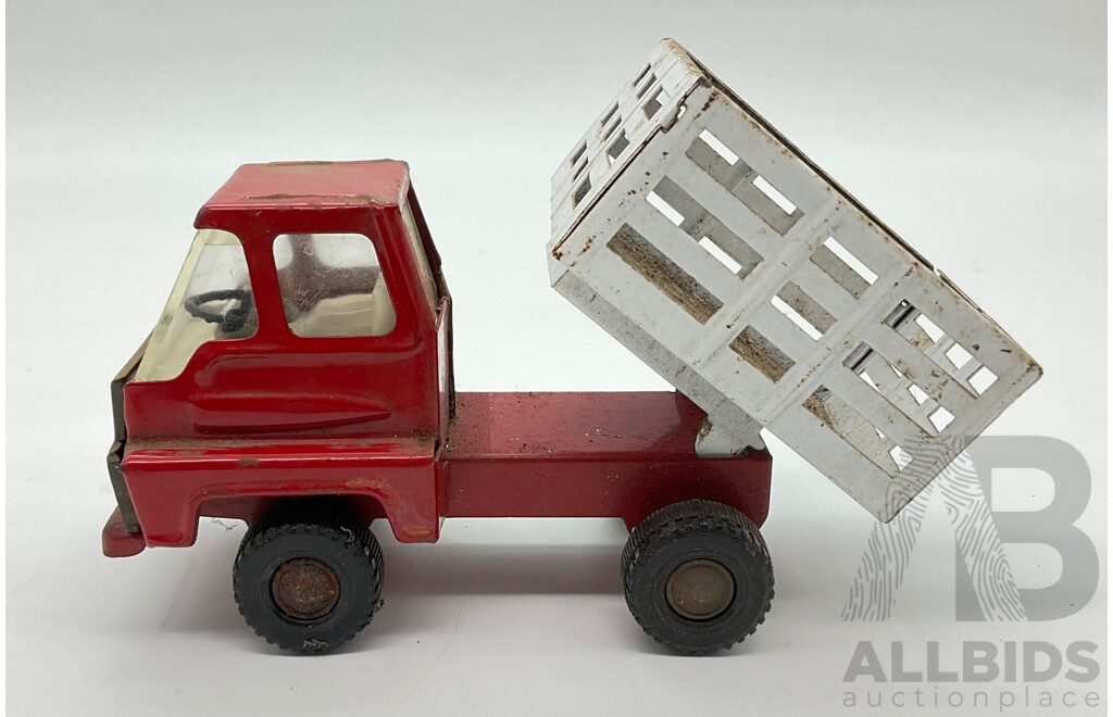 Vintage Toy Tipper Truck, Made in Japan