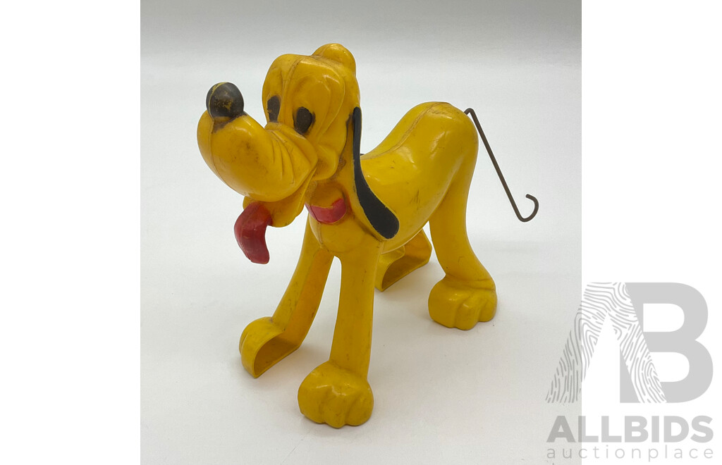 Vintage Marx Toys Pluto with Wind Up Wagging Tale