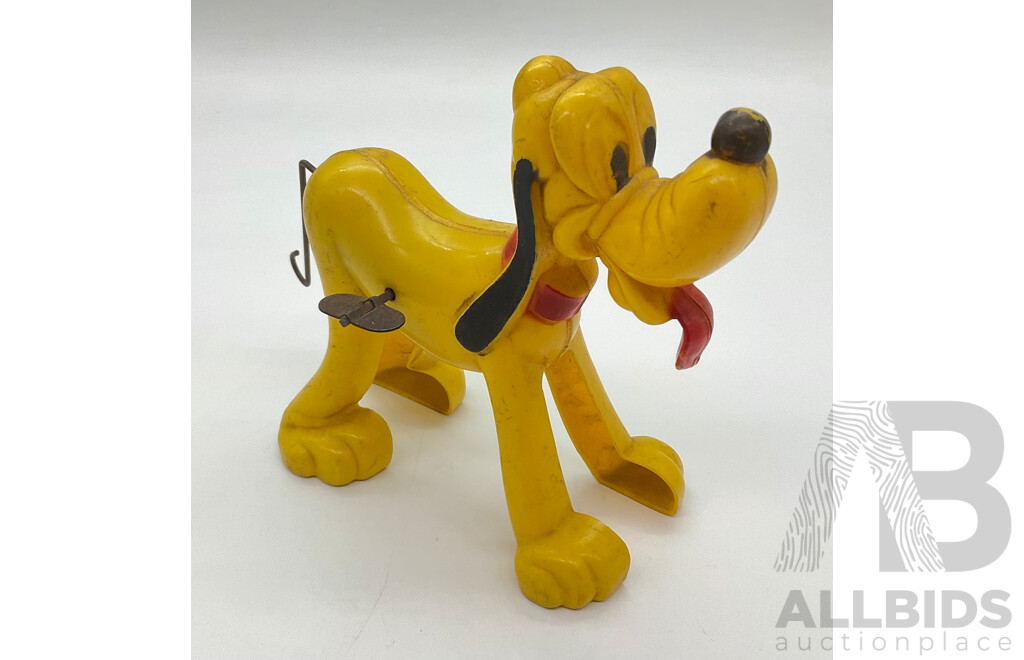 Vintage Marx Toys Pluto with Wind Up Wagging Tale