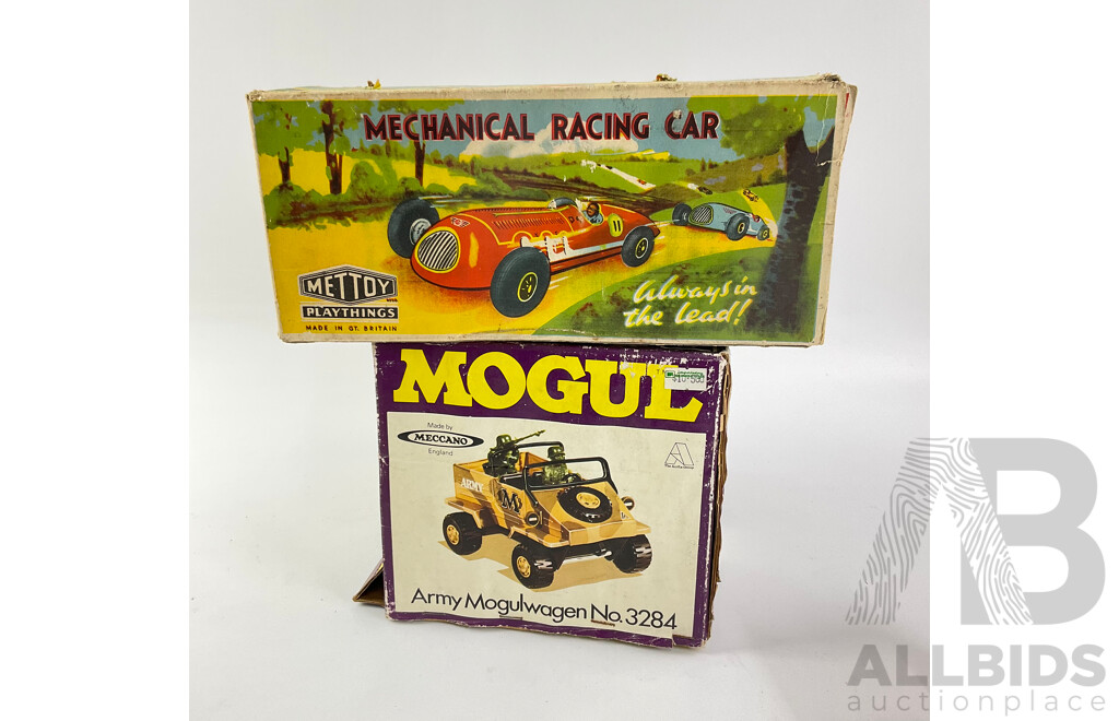 Collection of Ten United Kingdom Toy Boxes Including Matchbox, V Models, Cresent Toy, Mettoy, Meccano, W Britain, Grand Prix Models