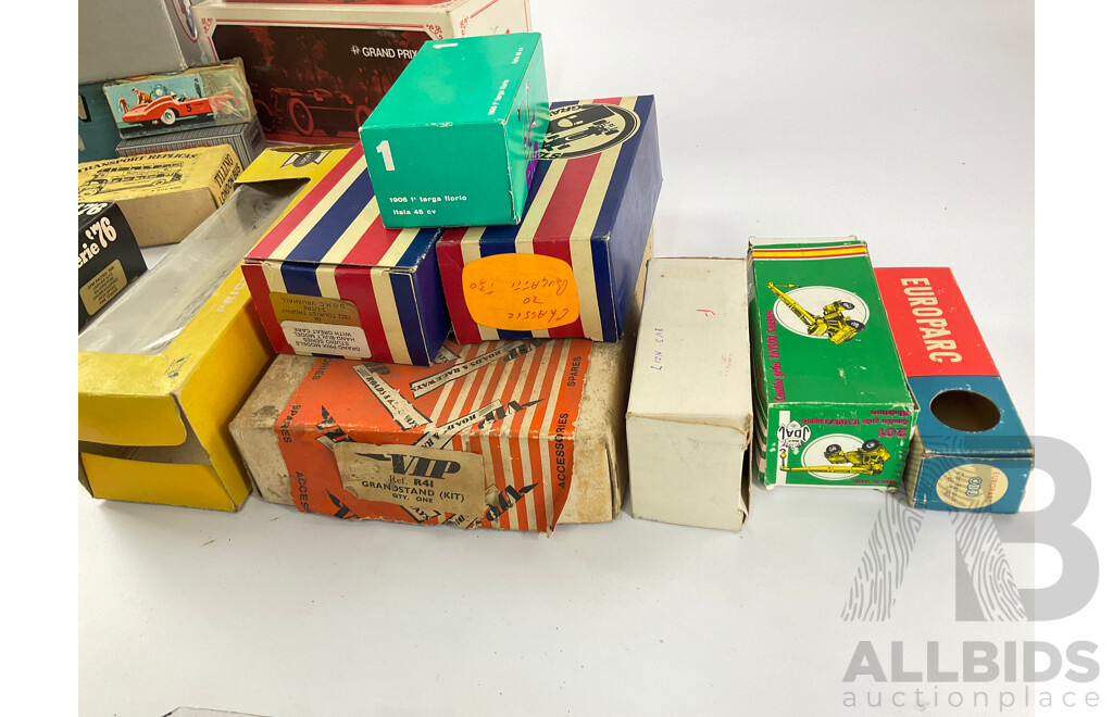 Collection of Approx Thirty Five Toy Model Boxes Including Tri-Ang, CKO, RAF, Matchbox and More