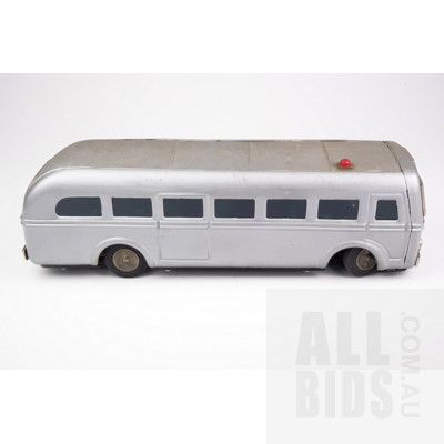 Vintage Modern Toys Japan Battery Powered Tin Toy Bus
