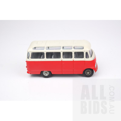 Vintage Dinky French Small-Scale Diecast Mercedes Benz Minibus