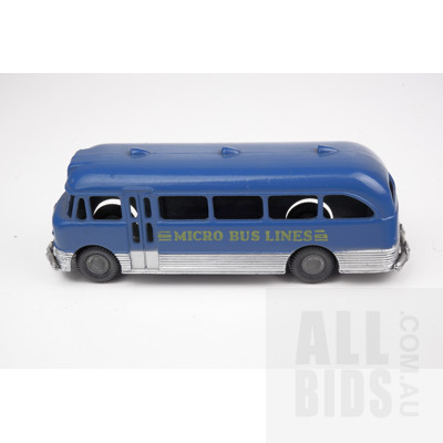 Vintage Micro Models Small-Scale Diecast Micro Bus Lines Bedford Bus