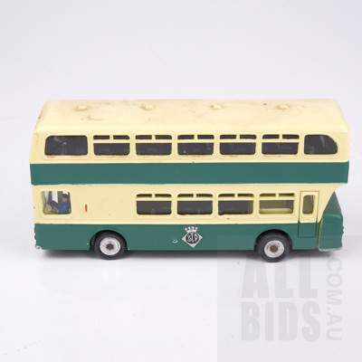 Vintage Diecast 1:72 Metosul Portugal Double-Decker Bus and Corgi English Routemaster Disneyland Double-Decker Bus (2)