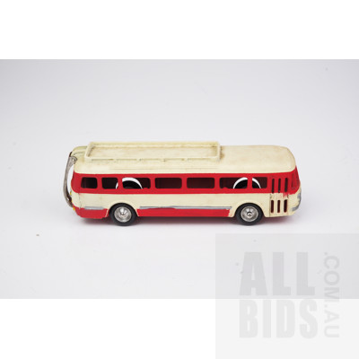 Vintage French Small-Scale Diecast Renault Bus