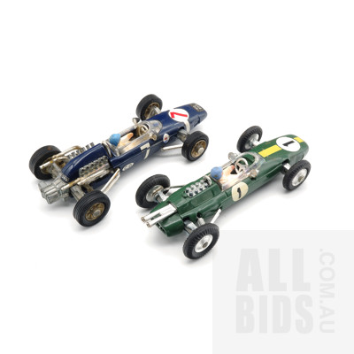 Corgi Toys Formula One 1/43 Scale Cars - Made In Great Britain - Lot Of Two