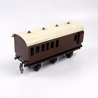 Vintage Iron and Tin G Scale Model Carriage