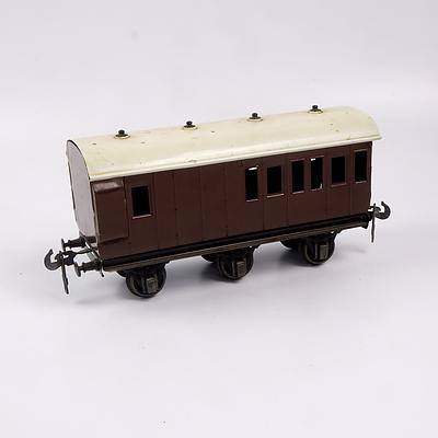 Vintage Iron and Tin G Scale Model Carriage