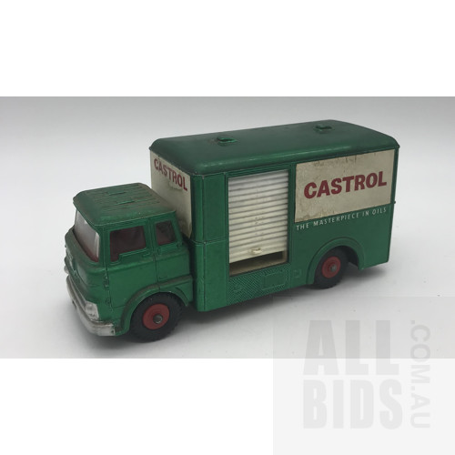 Vintage Metal Dinky Toys Castrol Oil Truck